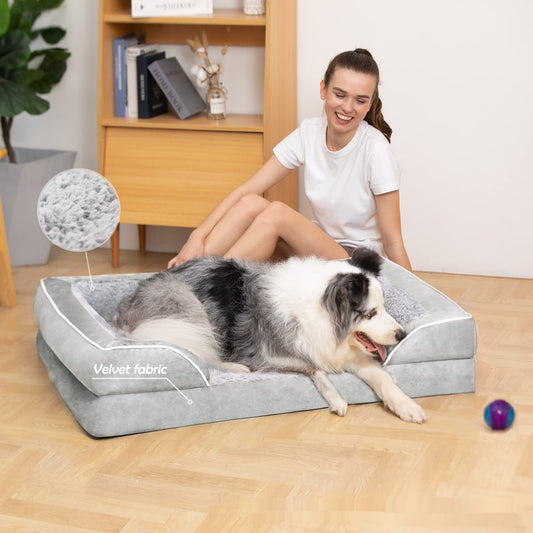 Sofá Cama Ortopédico para Mascotas con Funda Removible - Image 2