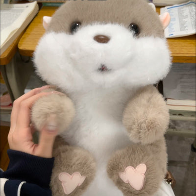 Peluche Nutria Portátil Adorable para el Hogar - Image 3