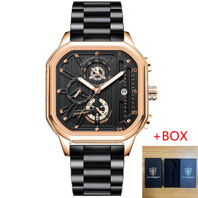 Reloj de Cuarzo Multifuncional Resistente al Agua para Hombre - Image 3
