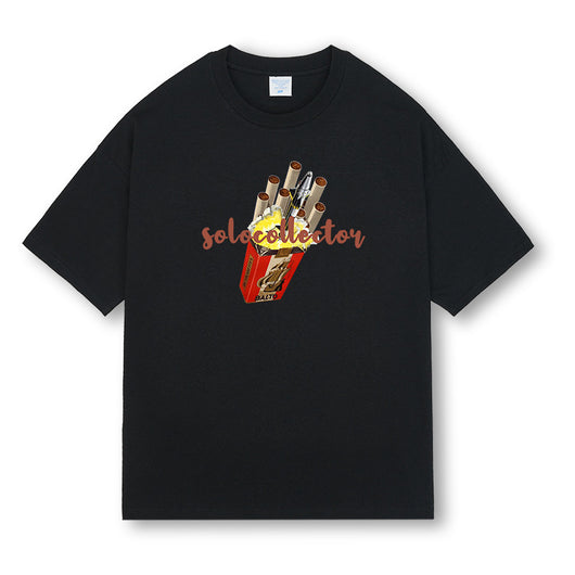 Camiseta de Algodón Manga Corta con Estilo Personalidad para Hombre - Image 9