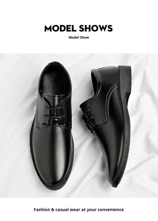 Zapatos de Cuero Casual-Formal Estilo Británico para Jóvenes - Image 9