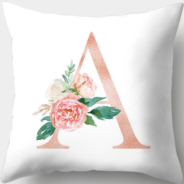 Funda de Almohada con Letras Florales Día de San Valentín Impresión Digital - Image 10