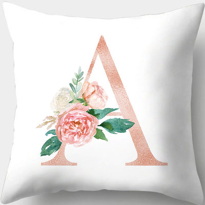 Funda de Almohada con Letras Florales Día de San Valentín Impresión Digital - Image 10