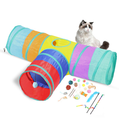 Túnel Plegable para Gatos - Juguete Interactivo de Exploración - Image 7