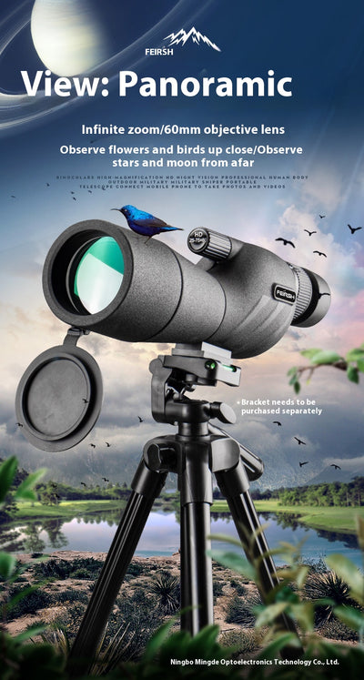 Telescopio Monocular de Zoom 25-75x60 HD - Alcance de Alto Poder para Observación Profesional - Image 20