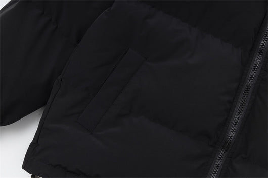 Abrigo Acolchado de Algodón con Cuello Mao Estampado para Hombre - Image 29