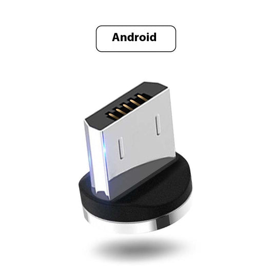 Cable USB Magnético 3 en 1 con Diseño Arcoíris - Carga Rápida Universal - Image 10