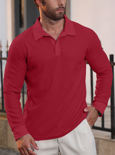 Camisa Casual Americana de Solapa para Hombre - Manga Larga - Image 23