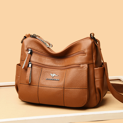 Bolso Crossbody de Cuero Genuino para Mujer - Gran Capacidad - Image 4