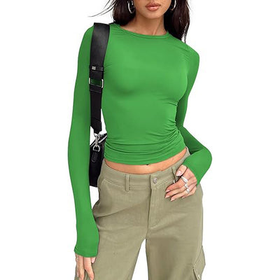 Remera Térmica Cuello Redondo Manga Larga para Mujer - Image 13