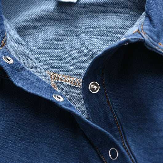 Mono Infantil Personalizado en Denim con Bolsillos - Image 5