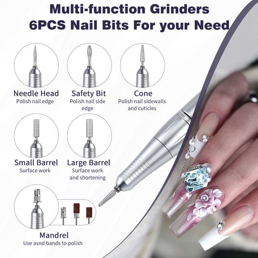 Máquina Profesional Recargable para Pulir y Remover Esmalte de Uñas - Image 14