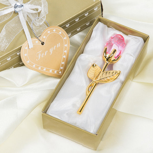 Rosa de Metal Cristal - Regalo Romántico para San Valentín y Bodas - Image 50