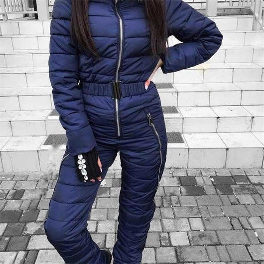 Chamarra Acolchada Tipo Onesie para Mujer - Image 11