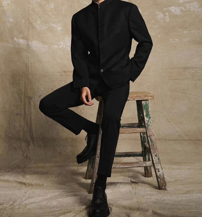 Blazer Casual Coreano Estilo Moderno Ajustado - Image 12