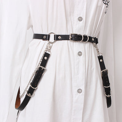 Cinturón de Cadena de Cuero para Mujer - Accesorio Versátil - Image 13