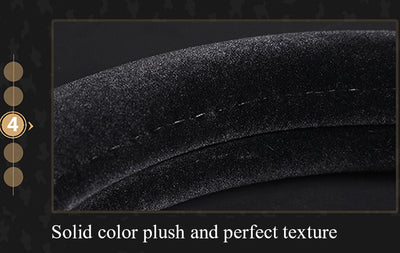Funda Peluche para Volante de Auto Diseño Leopardo - Image 14