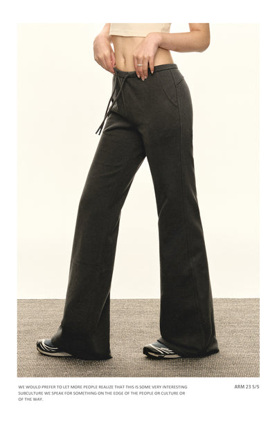Pantalones Yoga Cintura Baja Retro para Mujer - Comodidad Casual - Image 22
