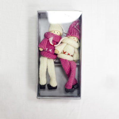 Muñeca Navideña sin Rostro con Piernas Colgantes - Adorno Decorativo - Image 19