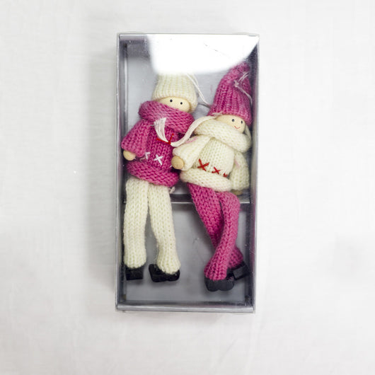 Muñeca Navideña sin Rostro con Piernas Colgantes - Adorno Decorativo - Image 19