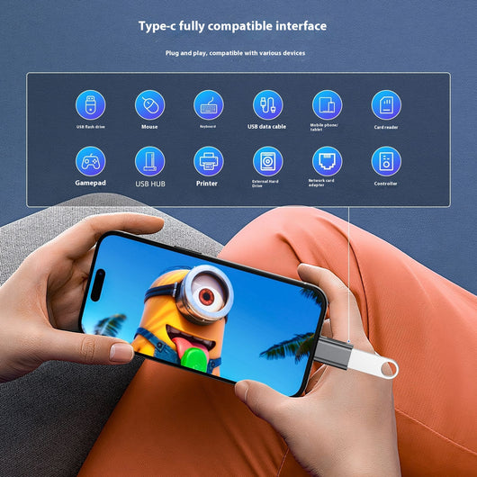 Adaptador USB-C a USB 3.2 Hembra para Móviles - Image 20