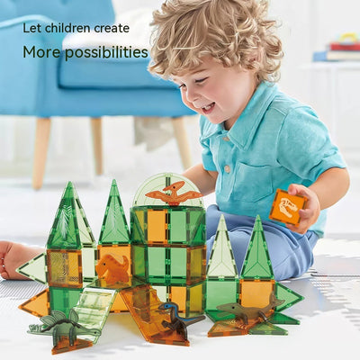 Bloques Magnéticos Educativos para Niños - Construcción y Aprendizaje - Image 8