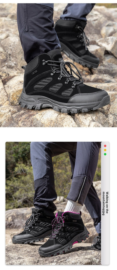 Botas de Montaña Impermeables Transpirables Antideslizantes para Parejas - Image 22