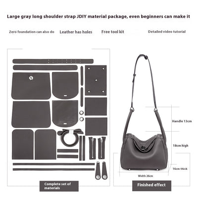 Bolsa Crossbody Tejida de Cuero Auténtico - Diseño Artesanal - Image 6