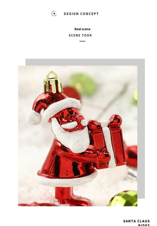 Juego de Adornos Navideños Pintados a Mano - Image 14