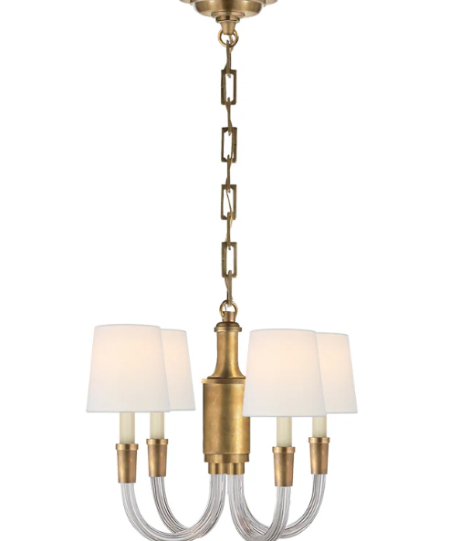 Lámpara Colgante de Cobre Puro Estilo Moderno Minimalista para Dormitorio - Image 7