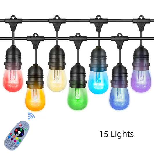 Luces Solares RGB Impermeables para Jardín y Patio con Conexión Directa - Image 7