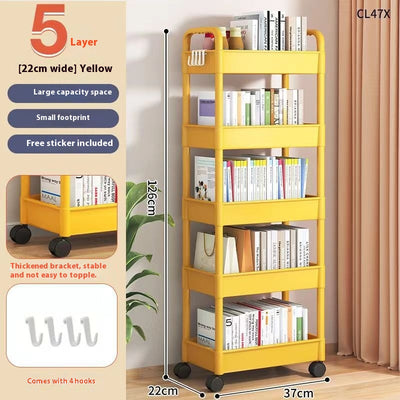 Carrito Organizador Móvil Multiusos de Pisos - Estantería Modular para Dormitorio y Cocina - Image 20