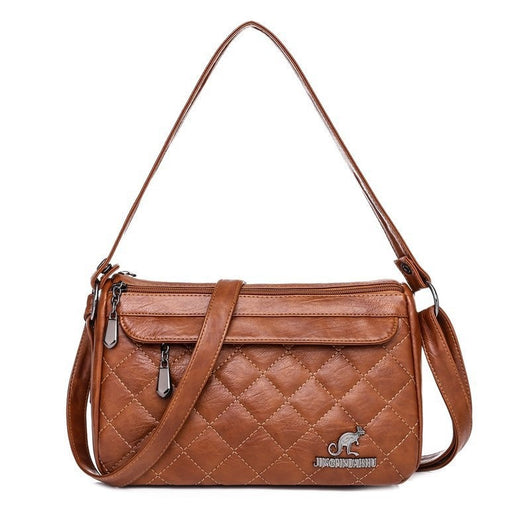 Bolso Bandolera de Cuero PU Texturizado Suave - Image 5