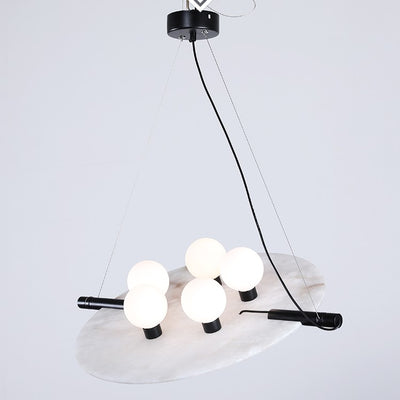 Lámpara de Techo Mármol Contemporáneo para Dormitorio - Image 9