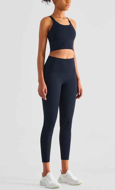 Leggings Deportivos Levanta Glúteos con Bolsillos Laterales