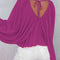 Blusa Casual V-Cuello Manga Larga para Mujer