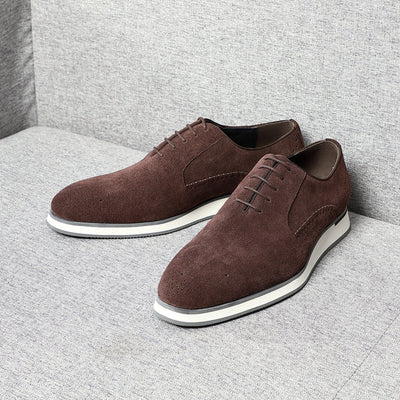 Traje Ejecutivo Británico Completo con Zapatos de Cuero Premium - Image 8