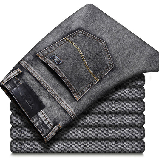 Pantalones vaqueros elásticos para hombre - Image 2