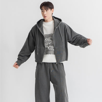 Sudadera Retro Patchwork Desgarrada con Detalles en Relieve - Image 7