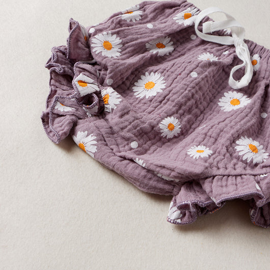 Conjunto de Dos Piezas para Niña con Tirantes y Shorts Estampado - Image 13