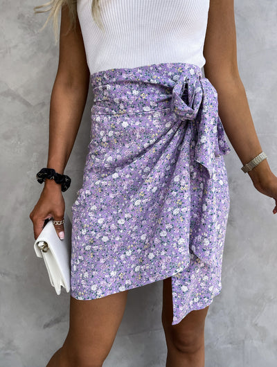 Minifalda Estampada con Cordones para Mujer - Diseño Moderno y Versátil - Image 10