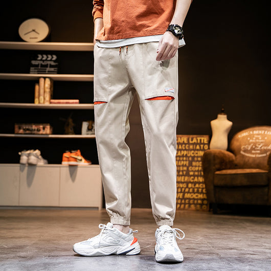 Pantalones Casuales Slim Fit de 9 Puntos para Hombre - Comodidad y Estilo - Image 19