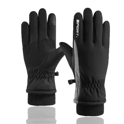 Guantes de Invierno para Parejas de Felpa Gruesa, Cálidos y Cortavientos - Image 5