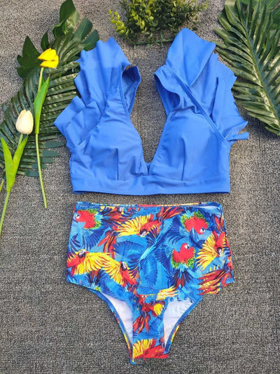 Bikini Estampado Dividido Sexy para Mujeres - Image 7