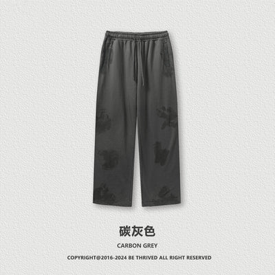Pantalones Casuales Juveniles Teñidos con Barro - Image 6