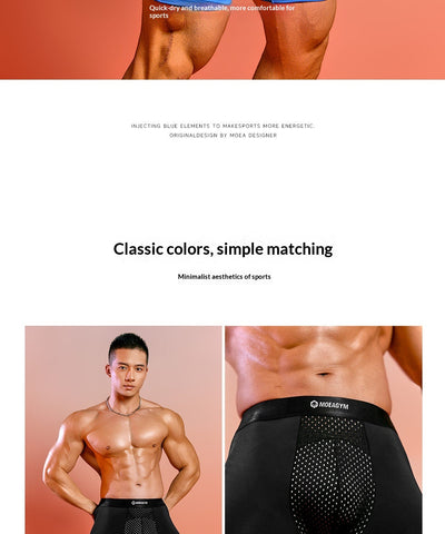 Calzoncillos Deportivos de Seda Helada con Largo Extendido para Hombre - Image 12