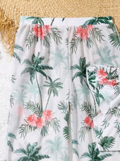 Traje de Baño Infantil Tres Piezas con Falda Volante - Image 15