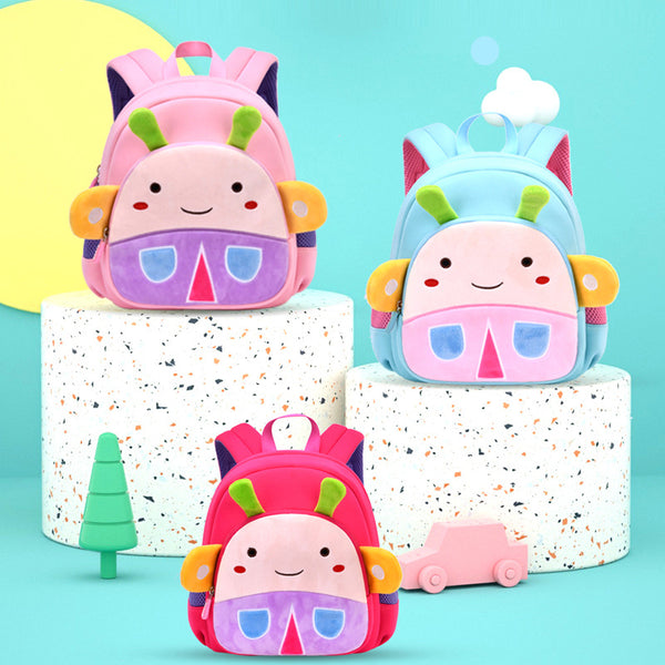 Mochila Infantil Antipelé con Diseño Adorable para Niños de Jardín