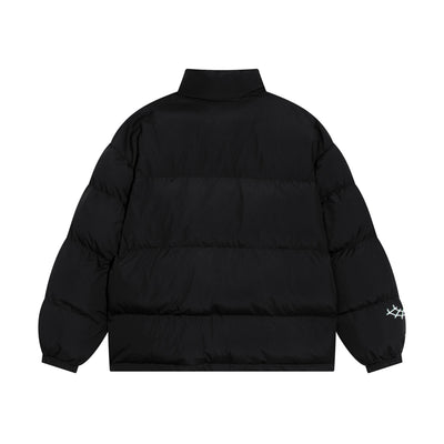 Abrigo Acolchado Hip Hop Retro Americano para Parejas - Invierno Cálido - Image 3