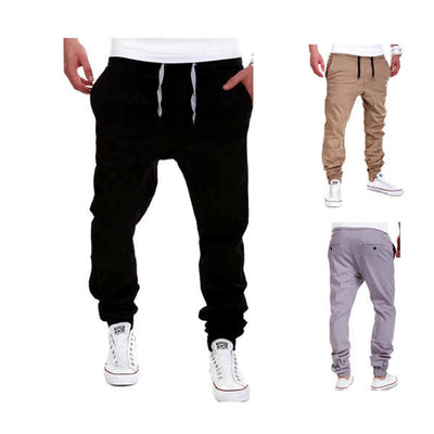 Pantalones Deportivos Elásticos para Hombre Estilo Europeo y Americano